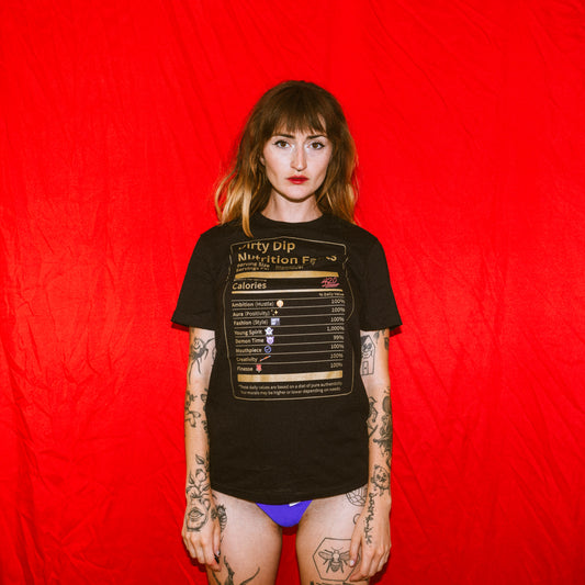 DRTY GLD Nutrition Table Unisex T-Shirt