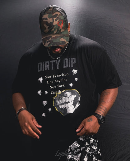 DIRTY International - Unisex Heavyweight Oversized T-shirt