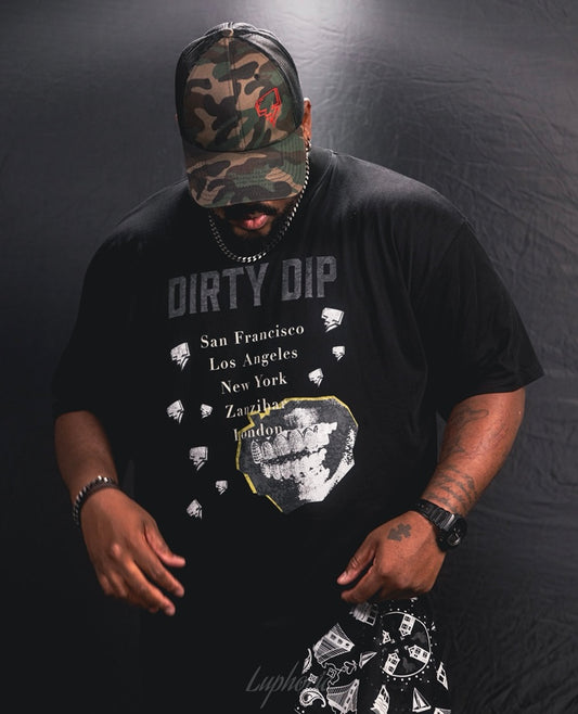 DIRTY International - Unisex Heavyweight Oversized T-shirt
