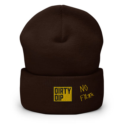 No Filter (Yellow) Cuffed Beanie